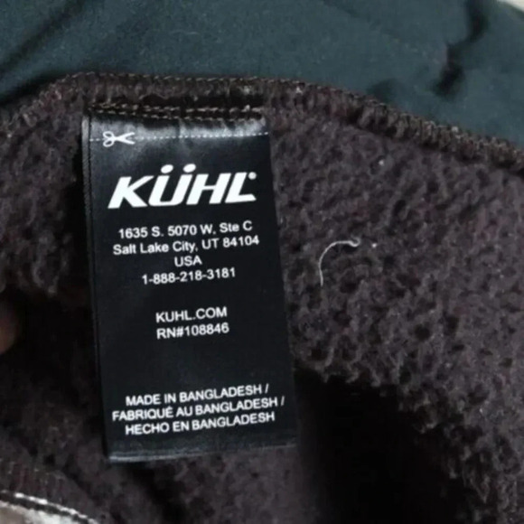 Kuhl Womens Prism Deep Pile Fleece Sherpa Jacket Full Zip Sweater M Ganache - Picture 8 of 8